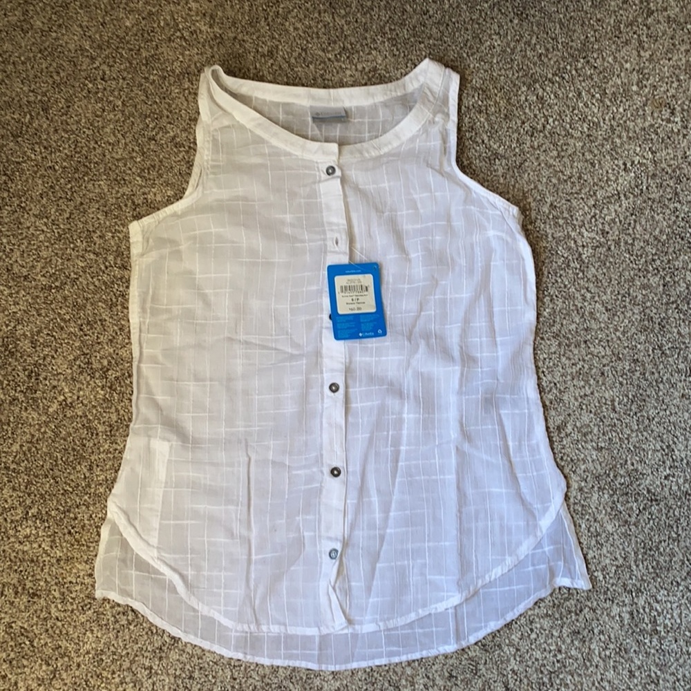 NWT Columbia Summer Ease Sleeveless Shirt size S